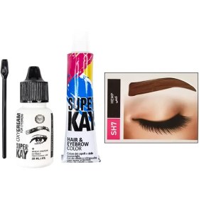 تصویر کيت رنگ ابرو SN7 Super Key 