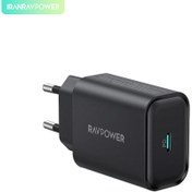 تصویر شارژر دیواری 20 وات راوپاور مدل RP-PC167 RAVPower RP-PC167 PD 20W Wall Charger