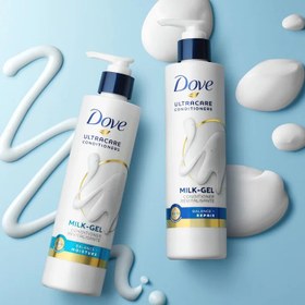 تصویر نرم‌کننده شیر ژلی داو DOVE Milk-Gel Conditioner 