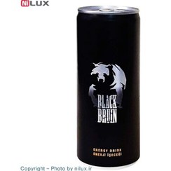 تصویر نوشیدنی انرژی زا بلک برن 500 میل اورجینال ترکیه black bruin ا black bruin black bruin