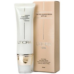 تصویر ضد آفتاب رنگی SPF50 ۵۰ میلی لیتر 