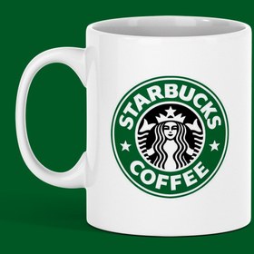 تصویر ماگ سرامیکی طرح STARBUCKS 
