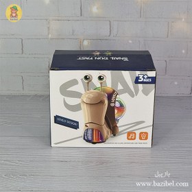 تصویر حلزون موزیکال رقاص (Snail run fast) 