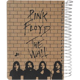 تصویر دفتر طراحی سیمی 110 برگ پیل طرح Pink Floyd کد 2451 