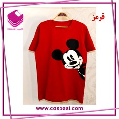 تصویر لانگ زنانه طرح میکی موس نخ پنبه کد 1013