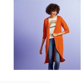 تصویر رویه بافت زنانه اسمارا مدل LONG LINE CARDIGAN 304428 