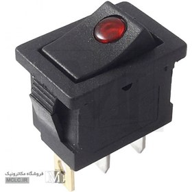 تصویر کلید راکر چراغ نگین دار 