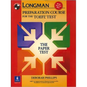 تصویر Longman PBT Preparation Course for the TOEFL Test The Paper Tests with+CD Longman PBT Preparation Course for the TOEFL Test The Paper Tests with+CD