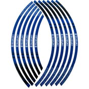 تصویر برچسب دور رینگ موتور سیکلت وارون مدل W-71-BLU مناسب برای SUZUKI بسته 12 عددی 