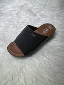 تصویر دمپایی مردانه شیما مدل المطراش رنگ سیاه 