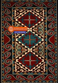 تصویر فرش گبه ماشینی کاشان کد 13B941 