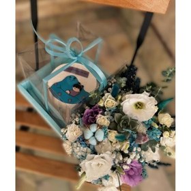 تصویر گل و کیک برای بیمار 3718 