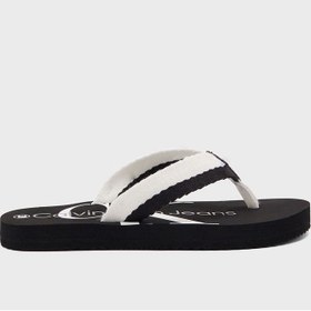 تصویر دمپایی اسلاید کودک برند calvin klein jeans Kids Slip On Flip Flop