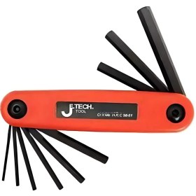 تصویر آچار آلن چاقویی معمولی برند Jetech جتک 