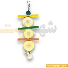 تصویر اسباب بازی چوبی پرنده شهرپت 2066 Shahrpet Bird Toy