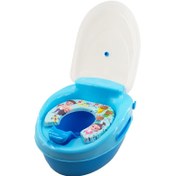 تصویر توالت فرنگی قصری سه کاره تشکدار Shebli nini baby Toilet code: