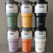 تصویر تراولماگ تایسو 600 میلدسته بالا با کیفیت عالی و بدون نشتی - مشکی TYSo