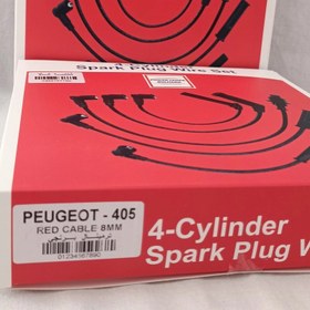 تصویر وایر شمع پژو ۴۰۵ موتور 2000 الما Spark Plug Wire