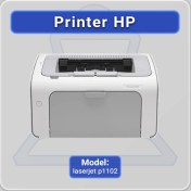 تصویر پرینتر لیزری اچ پی مدل LaserJet P1102 LaserJet P1102