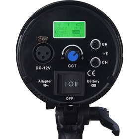 تصویر نور NiceFoto 100W Battery daylight COB LED light HB-1000B Ⅱ 