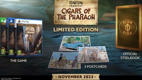 تصویر بازیLimited Edition Tintin Reporter Cigars of the Pharaoh برای PS5 Sony PS5 Tintin Reporter Cigars of the Pharaoh Limited Edition Game