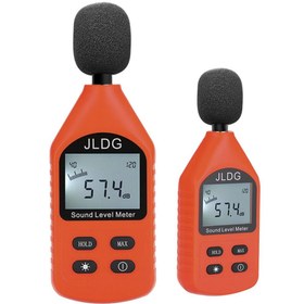 تصویر صدا سنج دیجیتال JLDG مدل NPQPNAFC High-Precision Digital Sound Level Meter - Noise Measurement Device (30~130dB)