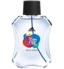 تصویر عطر تیم فایو EDT ۱۰۰ میلی‌لیتر برند Adidas Team Five EDT 100ml