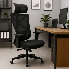 تصویر صندلی پشت توری مدل h700 