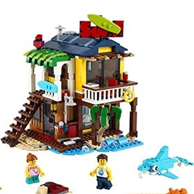 LEGO Creator 3in1 Pirate Ship 31109 Building Set - Toy Ship with Inn, Skull  Island, Featuring 4 Minifigures, Shark Figure, Gift for Kids, Boys, and