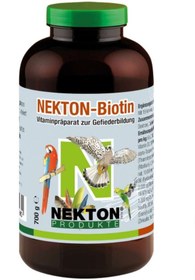 تصویر مکمل نکتون بیوتین رشد پَر پرندگان و طوطی سانان - 10gr NEKTON-Biotin