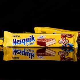 تصویر ویفر شیری شکلاتی نسکوئیک 27 گرمی ا Nestle Nesquik Nestle Nesquik
