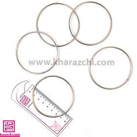 تصویر حلقه آهنی گرد 7cm 