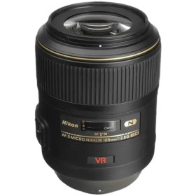 تصویر لنز دوربین عکاسی نیکون مدل Nikon AF-S Micro NIKKOR 105mm f2.8G ED VR 