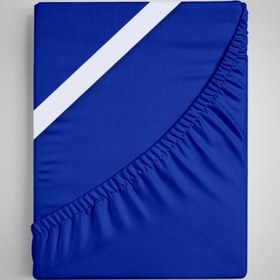 تصویر نیم ست ملحفه سرمه ای 