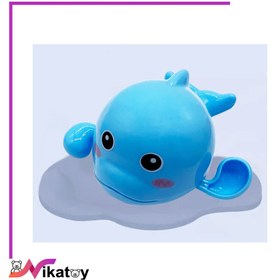 تصویر اسباب بازی حمامی دلفین کوکی 