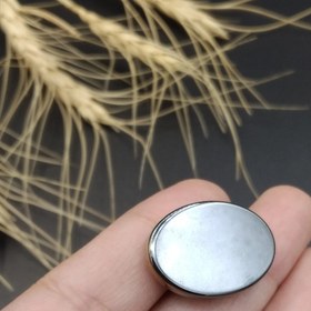 تصویر نگین حدید صینی اصل معدنی (سوره کافرون) کد 7206 