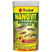 تصویر غذای ماهی تروپیکال Nanovit Granulat tin tropical 