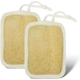 تصویر لیف و اسفنج حمام اورجینال برند Lamina مدل Loofah Sponge Set (2 Pack) کد 62853223 