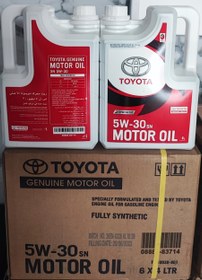 تصویر روغن تویوتا 5w30 TOYOTA 5W30