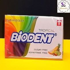 تصویر آدامس مینی استیک 7عددی استوایی بایودنتBIODENT 