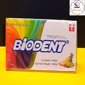 تصویر آدامس مینی استیک 7عددی استوایی بایودنتBIODENT 