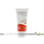 تصویر کرم ضد آفتاب SPF 60 فيزيکال رنگي پوست خشک و حساس هيدرودرم 
