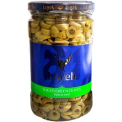تصویر کنسرو زیتون اسلایس لویه (650 گرم) 