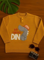 تصویر بافت دو دکمه پسرانه 