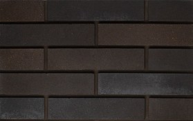 تصویر آجر نسوز نما مشکی رندوم S18 | آجر نما تیره مدرن 