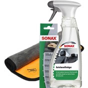 تصویر پک تمیزکننده داخل سوناکس + برس چرم و پارچه + حوله مایکروفایبر 