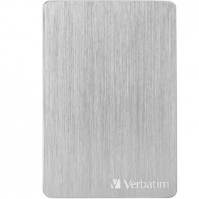 تصویر هارد اکسترنال ورباتیم مدل Store ‘n’ Go ALU Slim ظرفیت ۲ ترابایت با رابط USB Type-A 3.2 