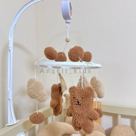 تصویر آویز موزیکال تدی 