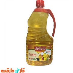 تصویر روغن مایع مخلوط کانولا ذرت دلیزیو حجم 1.8 لیتر delizio 