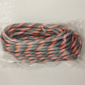 تصویر طناب پاراکورد طوسی طرح دوم ۳ متری 